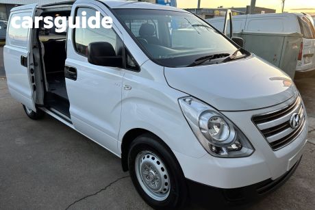 White 2017 Hyundai Iload Van
