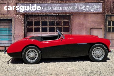 Black 1960 Austin Healey OTHER Convertible