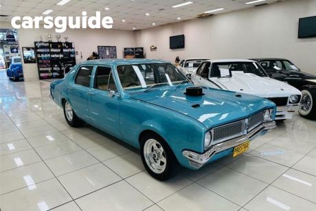 Blue 1970 Holden HG Sedan Kingswood