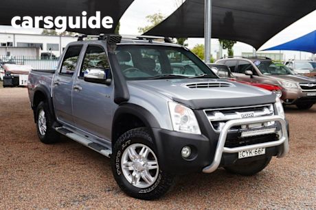 Silver 2010 Isuzu D-MAX Crew Cab Utility LS-U (4X4)