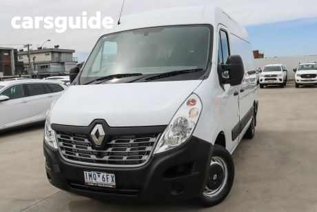 White 2018 Renault Master Commercial Mid Roof MWB AMT