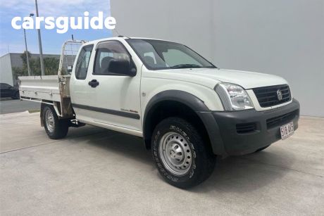 White 2006 Holden Rodeo Space Cab Chassis LX (4X4)