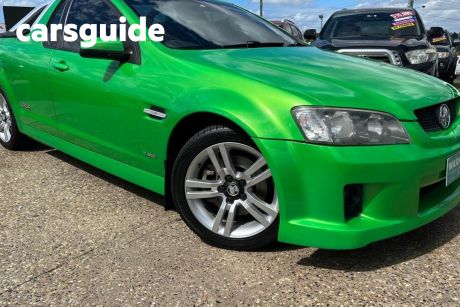 Green 2009 Holden Commodore Utility SS