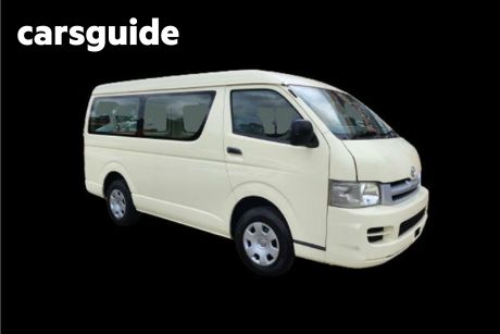 Yellow 2007 Toyota HiAce Commercial AUTOMATIC 4X4