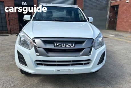 White 2018 Isuzu D-MAX Cab Chassis SX HI-Ride (4X2)