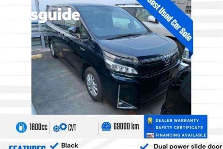 Black 2018 Toyota Voxy OtherCar HYBRID MINIVAN PEOPLE MOVER