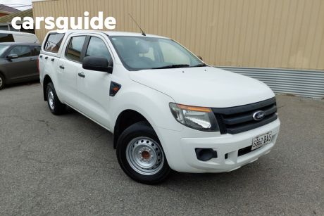 White 2014 Ford Ranger Cab Chassis XL 2.5 (4X2)