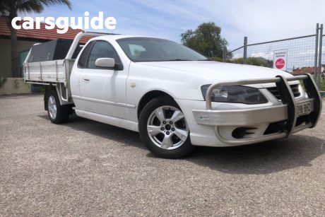 White 2007 Ford Falcon Cab Chassis XLS (lpg)