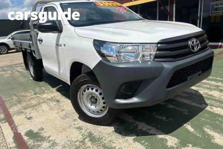 White 1918 Toyota Hilux OtherCar Workmate