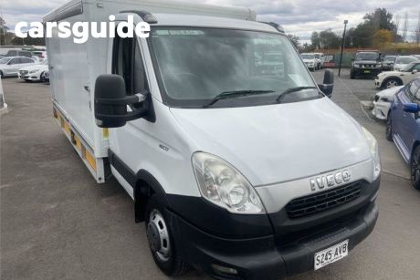 White 2012 Iveco Daily Ute Tray 45C17