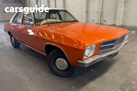 Orange 1974 Holden Kingswood Sedan -