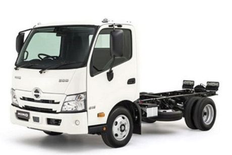 2024 Hino 300 Cab Chassis 616 3430 Wide