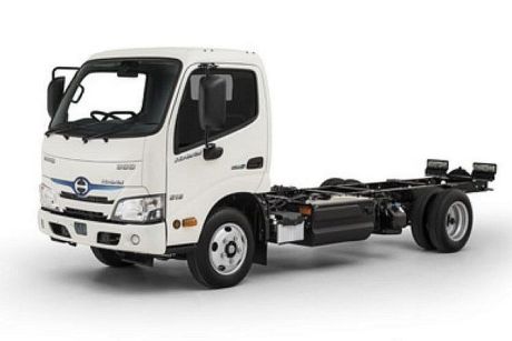 2024 Hino 300 Cab Chassis 716 AMT 3430 Wide Hybrid