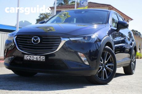 Blue 2015 Mazda CX-3 Wagon S Touring Safety (fwd)
