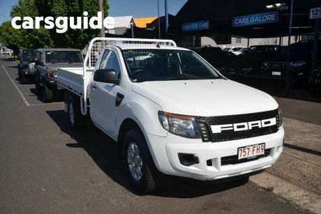 White 2014 Ford Ranger Cab Chassis XL 2.2 (4X2)
