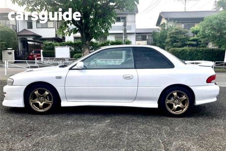 White 1997 Subaru Impreza Coupe WRX Ltd ED