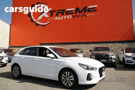 White 2018 Hyundai I30 Hatch Active PD
