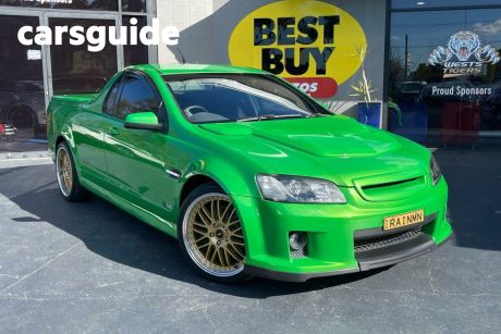 Green 2007 Holden Commodore Utility SS