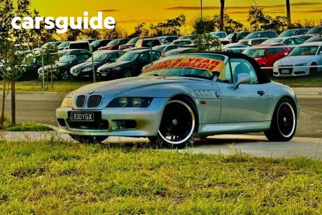 Silver 1998 BMW Z3 Coupe E36-7 Roadster 2dr Man 5sp 2.0i M Sport Luxury