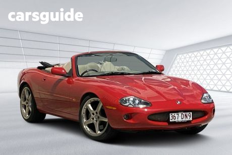 Red 2000 Jaguar XKR Convertible With R Features