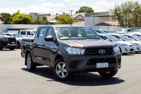 Grey 2020 Toyota Hilux Double Cab Pick Up Workmate