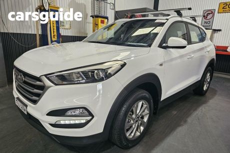 White 2018 Hyundai Tucson Wagon Active (fwd)