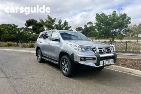 Silver 2016 Toyota Fortuner Wagon GXL
