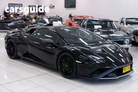 Black 2023 Lamborghini Huracan Coupe STO