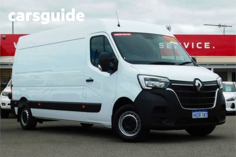 White 2023 Renault Master Commercial Pro Mid Roof LWB AMT 110kW