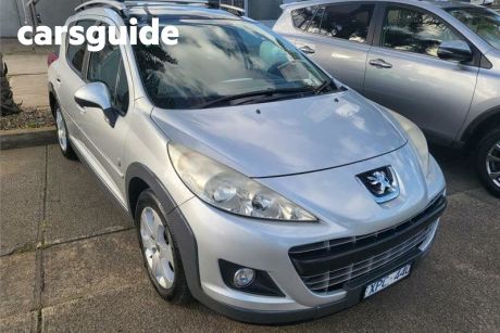 Grey 2010 Peugeot 207 Wagon Touring Outdoor