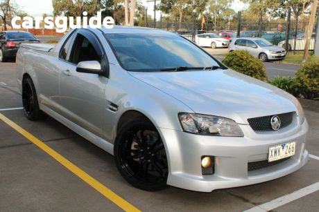 Silver 2010 Holden Commodore Utility SS-V