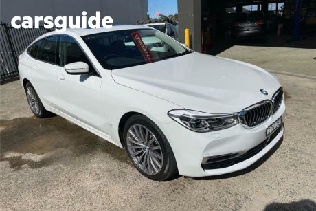 White 2019 BMW 630I Hatchback Luxury Line GT
