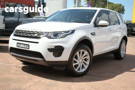 White 2017 Land Rover Discovery Sport Wagon TD4 150 SE 5 Seat