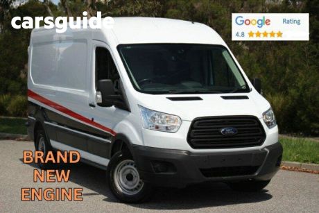 White 2014 Ford Transit Commercial