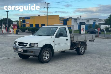 White 1998 Holden Rodeo Cab Chassis LX