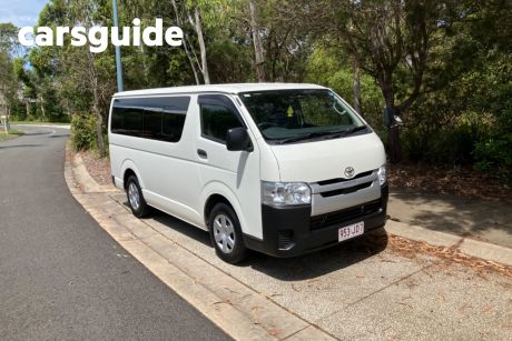 White 2018 Toyota HiAce Commercial COMMUTER