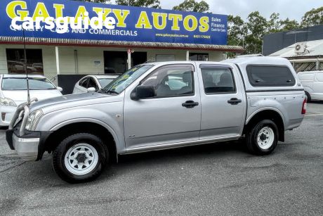 Silver 2005 Holden Rodeo Crew Cab Pickup DX