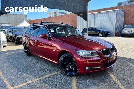 Red 2011 BMW 320D Wagon Touring Lifestyle