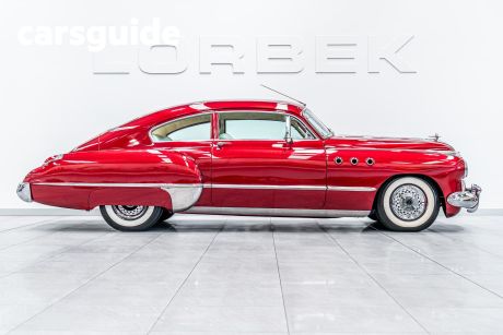 Red 1949 Buick Super OtherCar Sedanette