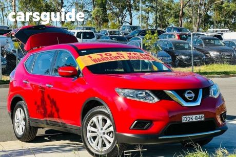 Red 2015 Nissan X-Trail Wagon T32 TS Wagon 5dr X-tronic 7sp 1.6DT  SUV