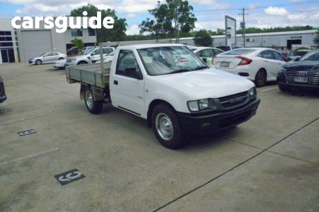White 2001 Holden Rodeo Cab Chassis DX