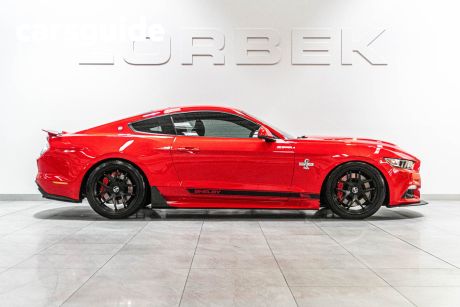 Red 2017 Ford Mustang Coupe Shelby Supersnake 50th Anniversary