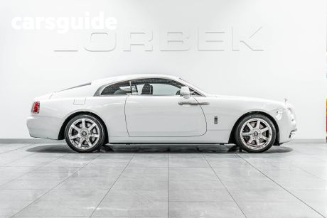 White 2014 Rolls-Royce Wraith Coupe