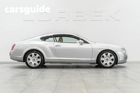 Silver 2006 Bentley Continental Coupe GT