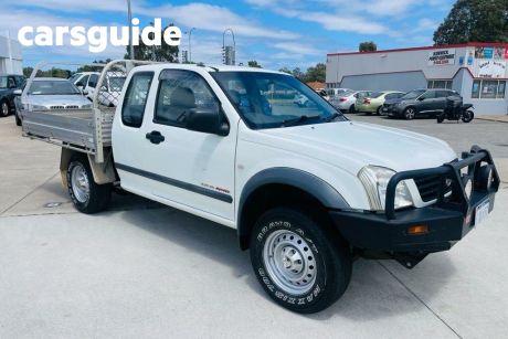 White 2003 Holden Rodeo Cab Chassis LX (4X4)