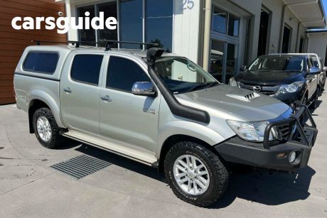 Silver 2013 Toyota Hilux Ute Tray SR5 Double Cab