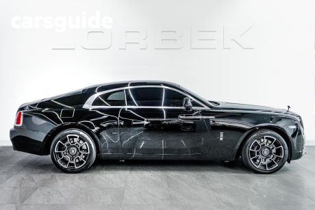Black 2016 Rolls-Royce Wraith Coupe