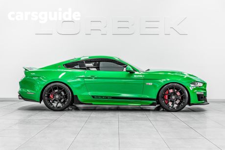 Green 2018 Ford Mustang Coupe Shelby GT