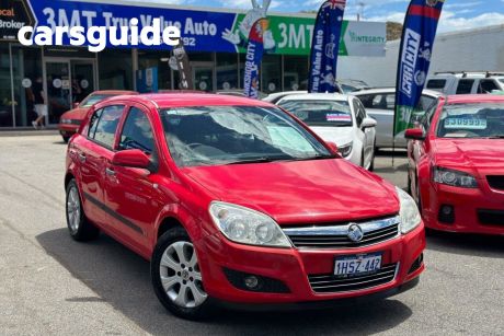 Red 2008 Holden Astra Hatch CD AH