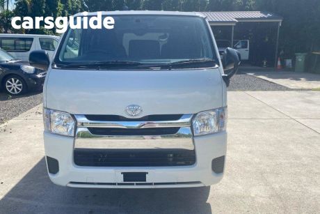 White 2017 Toyota HiAce Commercial DX GL Package 4WD